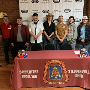 Carpentry Signing Day