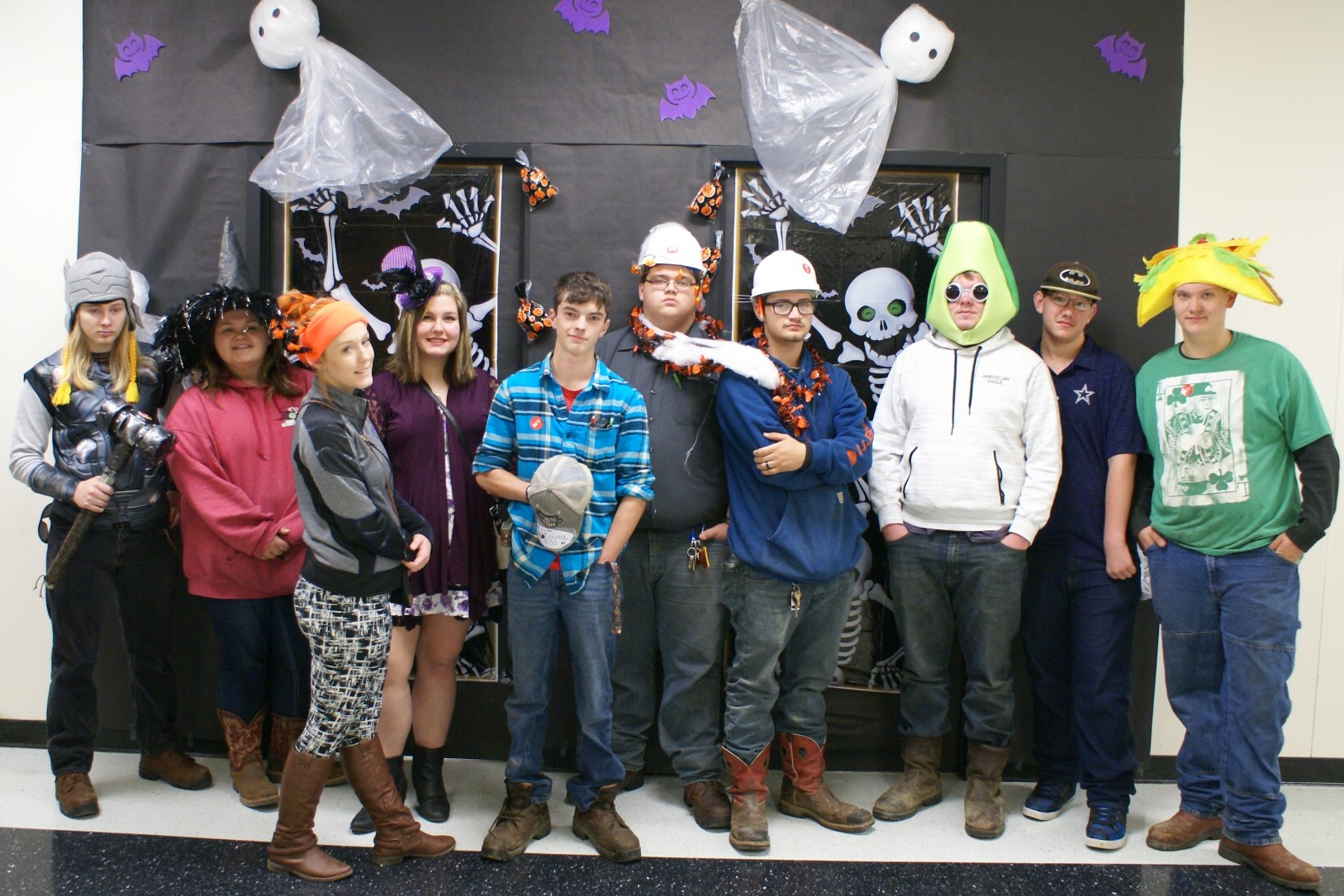 BCC "Staying Clean Club" Sponsors Halloween Activities