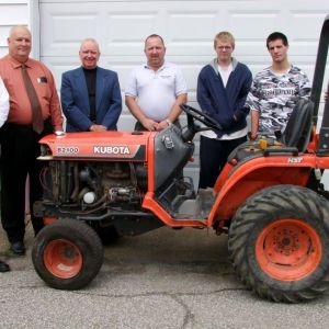 Tractor donation