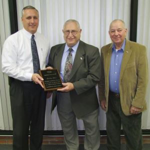 Stein honored for years of service